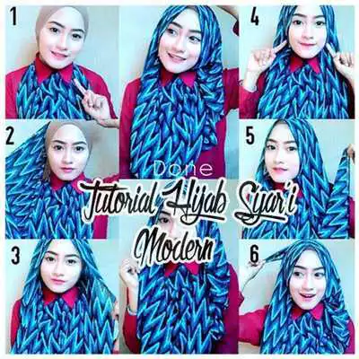 Play Tutorial Hijab SyarI Modern