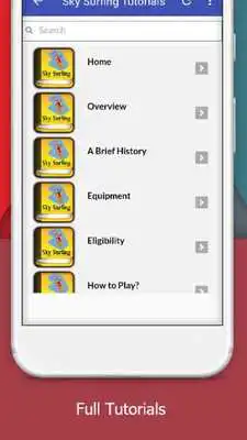 Play Tutorials for Sky Surfing Offline