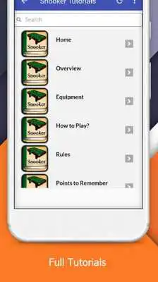Play Tutorials for Snooker Offline