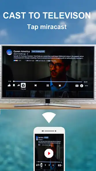 Play TV Miracast - Cast To TV  and enjoy TV Miracast - Cast To TV with UptoPlay