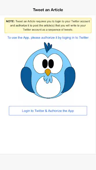 Play Tweet an Article as an online game Tweet an Article with UptoPlay