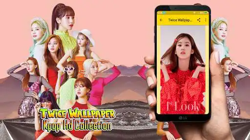 Play Twice Wallpaper Kpop HD Collection as an online game Twice Wallpaper Kpop HD Collection with UptoPlay