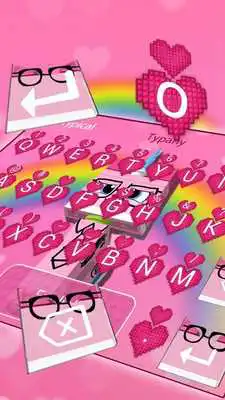 Play Typany Keyboard Pink Brick Unicorn Theme