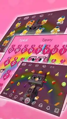 Play Typany Keyboard Pink Brick Unicorn Theme