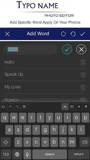 Play Typo Name Photo Editor  and enjoy Typo Name Photo Editor with UptoPlay