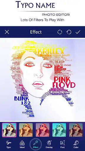Play Typo Name Photo Editor as an online game Typo Name Photo Editor with UptoPlay