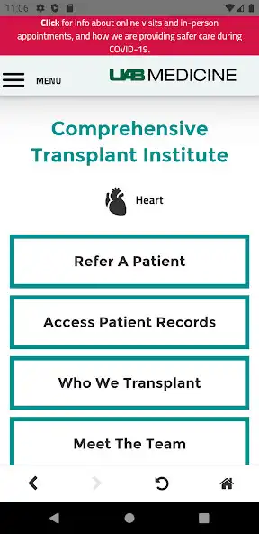 Play UAB Medicine Transplant as an online game UAB Medicine Transplant with UptoPlay