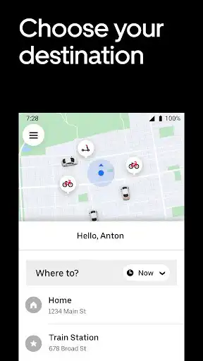 Play Uber - Request a ride as an online game Uber - Request a ride with UptoPlay