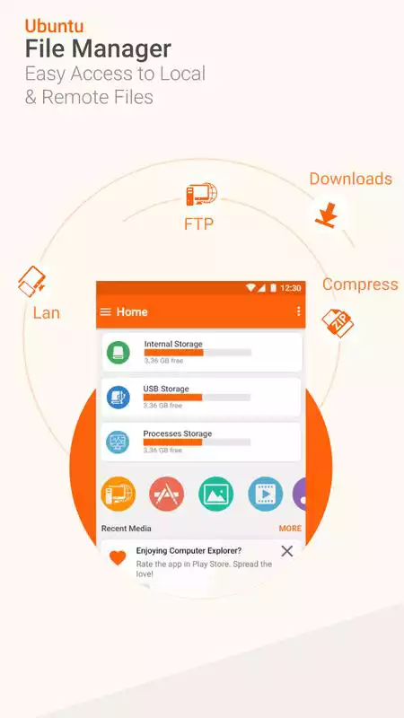 Play Ubuntu Style File Manager