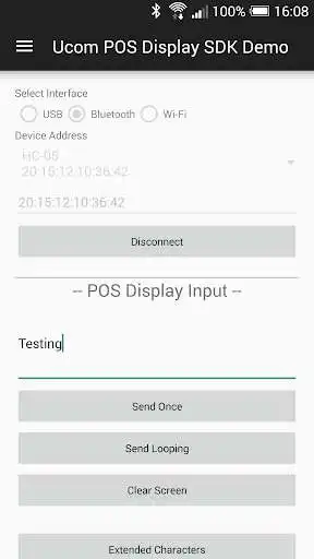 Play Ucom POS Display SDK Demo