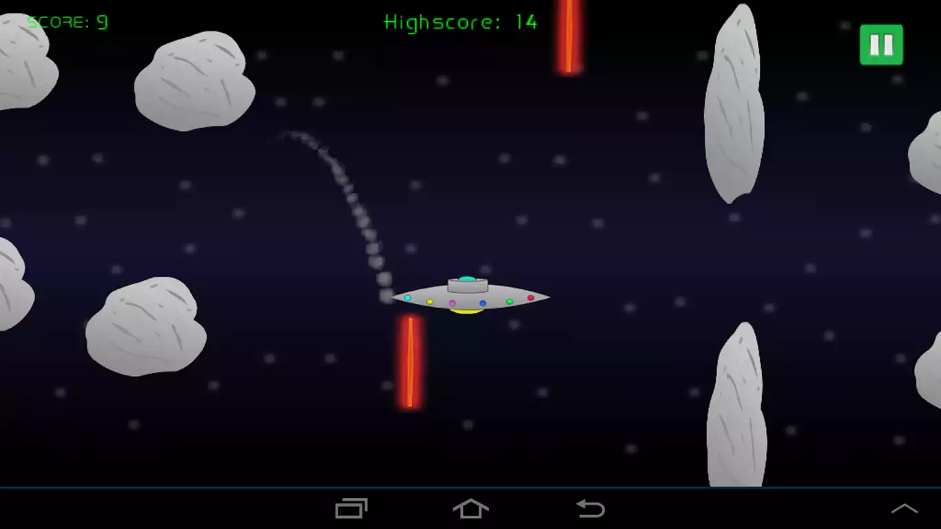 Play UFO alien spaceship