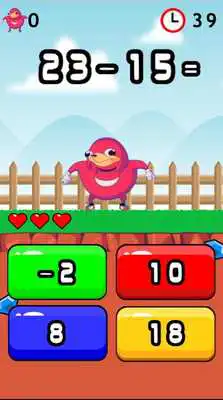 Play Ugandan Knuckles: Do you know da math? Quick math