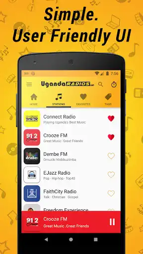 Play Uganda Radios HD  and enjoy Uganda Radios HD with UptoPlay