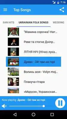 Play Ukrainian Radio and Songs