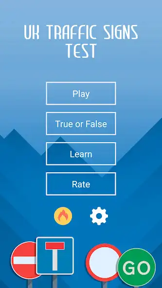 Play UK Traffic (Road) Signs Test and Quiz  and enjoy UK Traffic (Road) Signs Test and Quiz with UptoPlay
