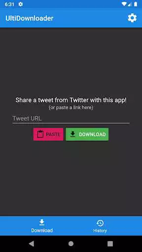 Play UltiDownloader for Twitter  and enjoy UltiDownloader for Twitter with UptoPlay