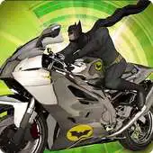 Free play online Ultimate Bat Hero Biker: Moto Racer 2018 APK