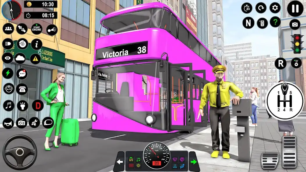 Play Ultimate Bus : Bus Simulator as an online game Ultimate Bus : Bus Simulator with UptoPlay