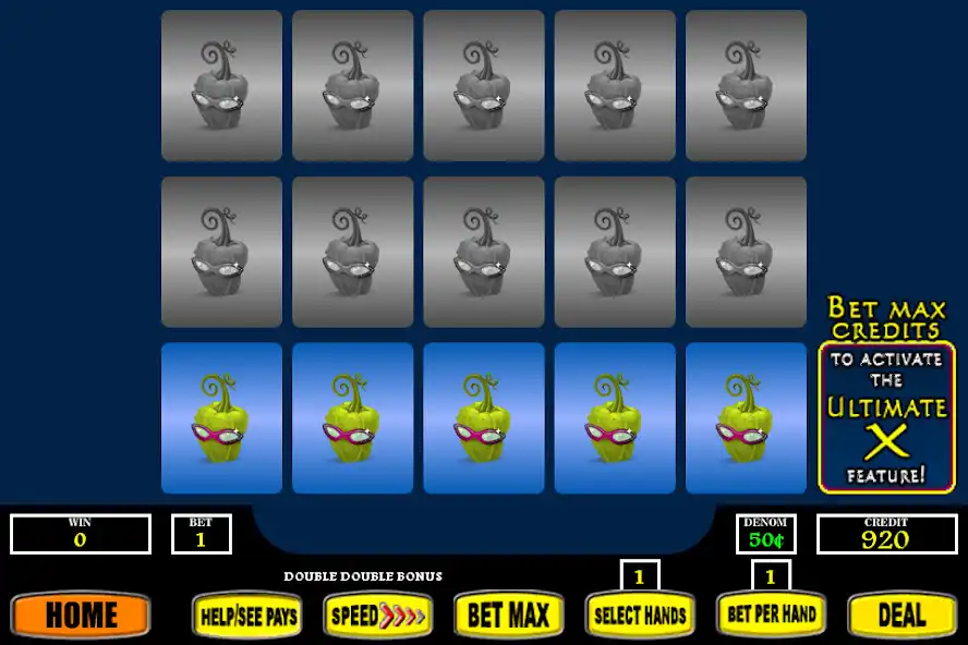 Play Ultimate Video Poker - 12 X Multipliers as an online game Ultimate Video Poker - 12 X Multipliers with UptoPlay