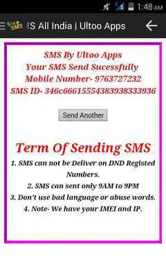 Play Ultoo Send SMS  Free Recharge