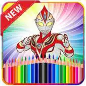 Free play online Ultraman Ginga Coloring Page For Kids APK