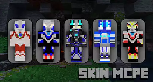 Play Ultraman Skins for MCPE as an online game Ultraman Skins for MCPE with UptoPlay