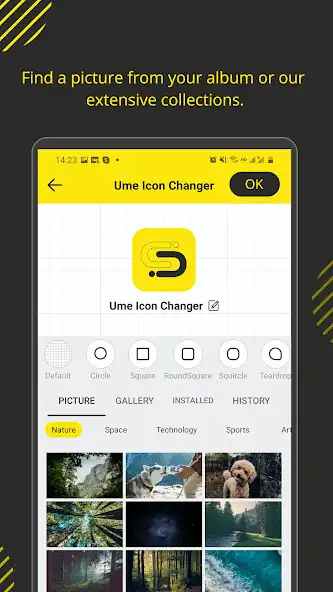 Play Ume Icon Changer - Customize icon  Shortcut as an online game Ume Icon Changer - Customize icon  Shortcut with UptoPlay