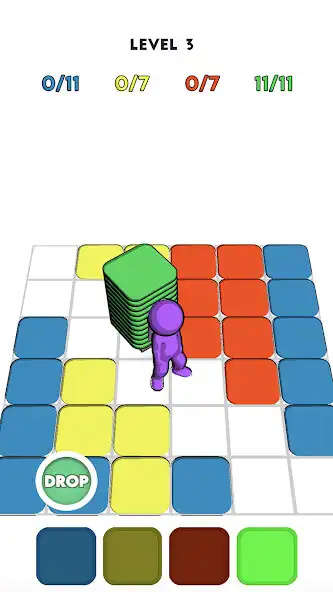 Play Uncolor Grid as an online game Uncolor Grid with UptoPlay