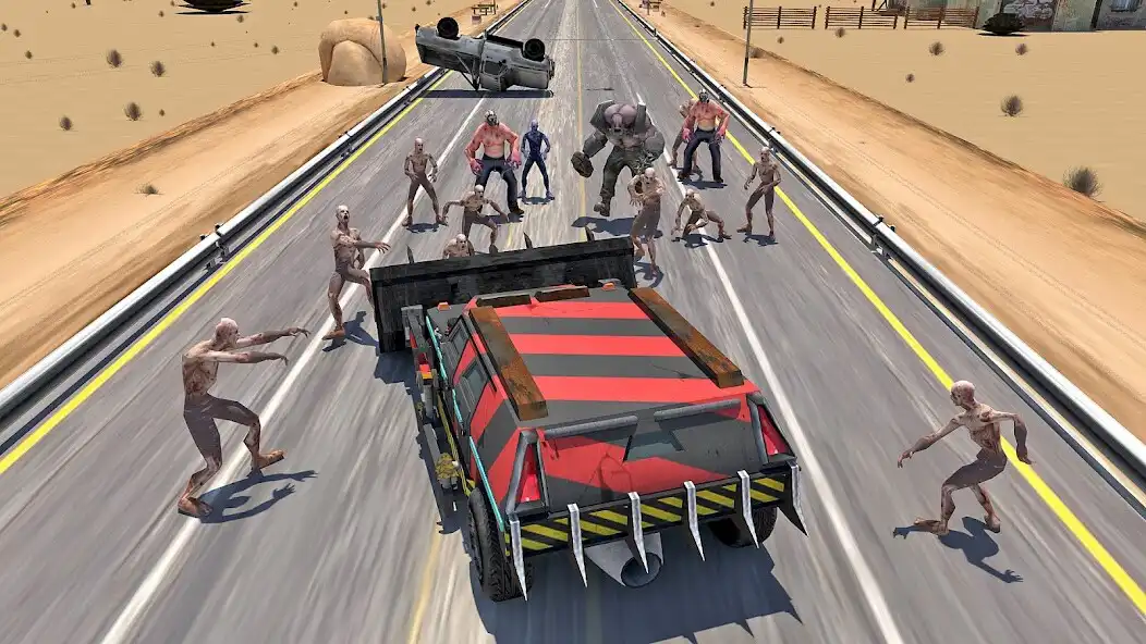 Play Undead Highway Rampage as an online game Undead Highway Rampage with UptoPlay