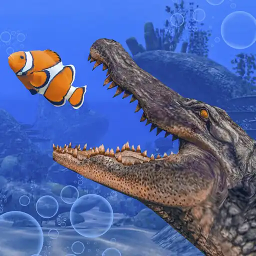 Play Underwater Crocodile Simulator APK