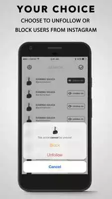 Play UnfollowMe for Instagram