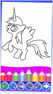 Play Unicorn Coloring Pages: Kids Coloring  Drawing