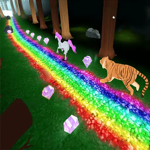 Play Unicorn Dash Jungle Run 3D APK