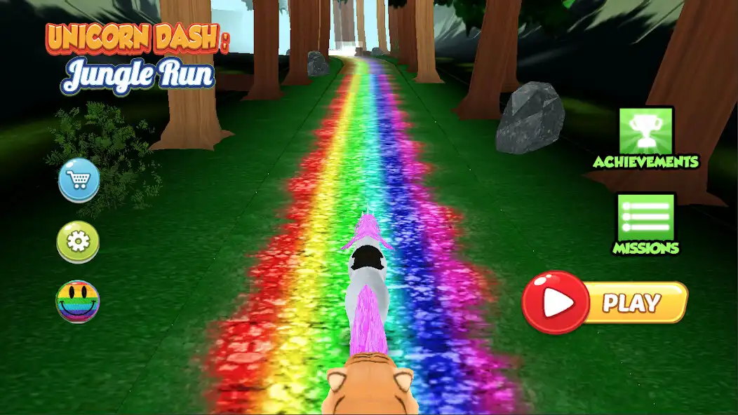 Play Unicorn Dash Jungle Run 3D  and enjoy Unicorn Dash Jungle Run 3D with UptoPlay