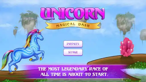 Play Unicorn Dash: Magical Run  and enjoy Unicorn Dash: Magical Run with UptoPlay