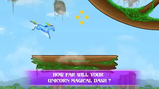 Play Unicorn Dash: Magical Run as an online game Unicorn Dash: Magical Run with UptoPlay