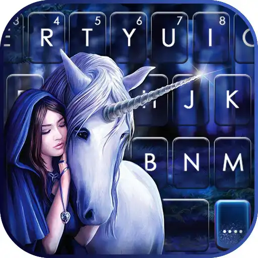 Play Unicorn Fairytale Keyboard Background APK