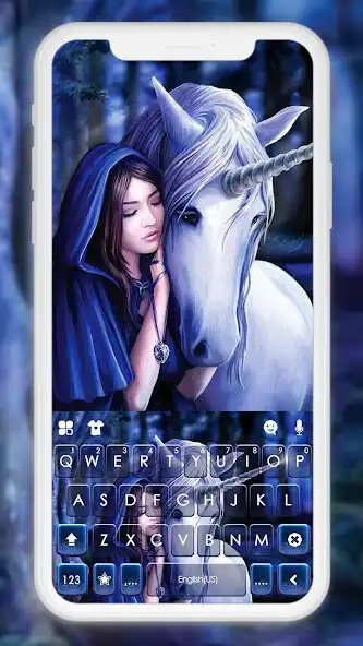 Play Unicorn Fairytale Keyboard Background  and enjoy Unicorn Fairytale Keyboard Background with UptoPlay