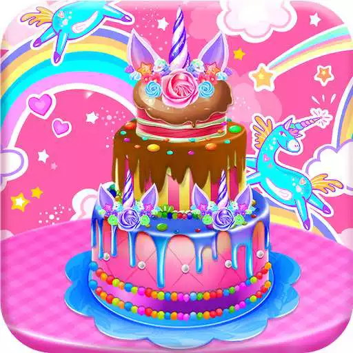 Play Unicorn Ice Cream Chocolate Cakes Dessert Bakery APK