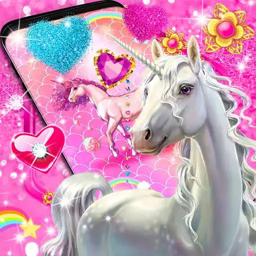 Free play online Unicorn Live Wallpapers  APK