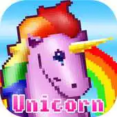 Free play online Unicorn Number Coloring - Pixel Art No.Draw APK