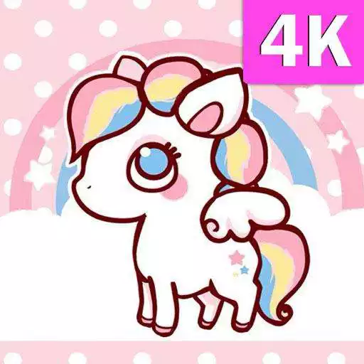 Play Unicorns Kawaii Wallpapers Cute and Animated APK