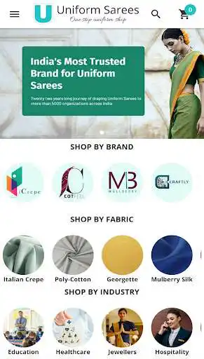 Play APK Uniform Sarees  and enjoy Uniform Sarees with UptoPlay com.app.UniformSarees