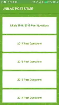 Play Unilag Post-UTME OFFLINE App - Face Your Book