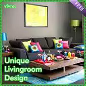 Free play online Unique Living Room Design APK