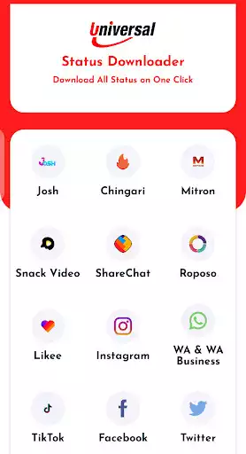 Play Universal Status Downloader  and enjoy Universal Status Downloader with UptoPlay