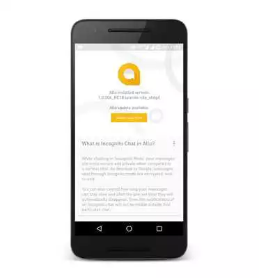 Play Updates for Google Allo