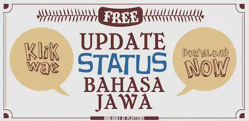 Play Update Status Bahasa Jawa Jaman Now