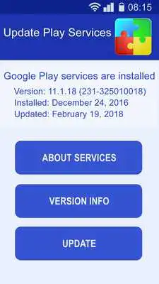 Play Updating Play Services