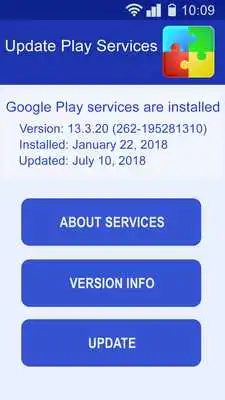 Play Updating Play Services